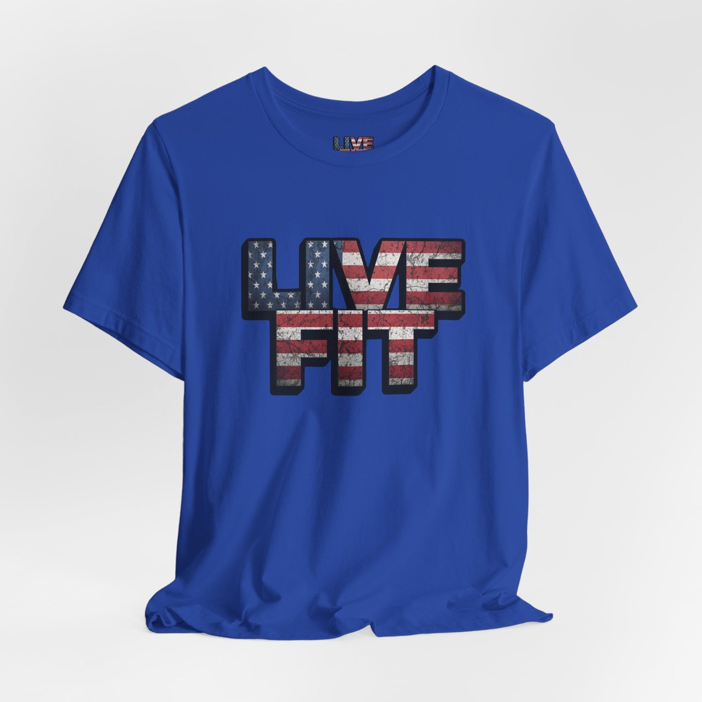 Unisex Graphic Tee - Patriotic Tee - American Flag - Red White Blue - Fitness Shirt - Workout Top - Casual Apparel for Independence Day - XS-4XL -