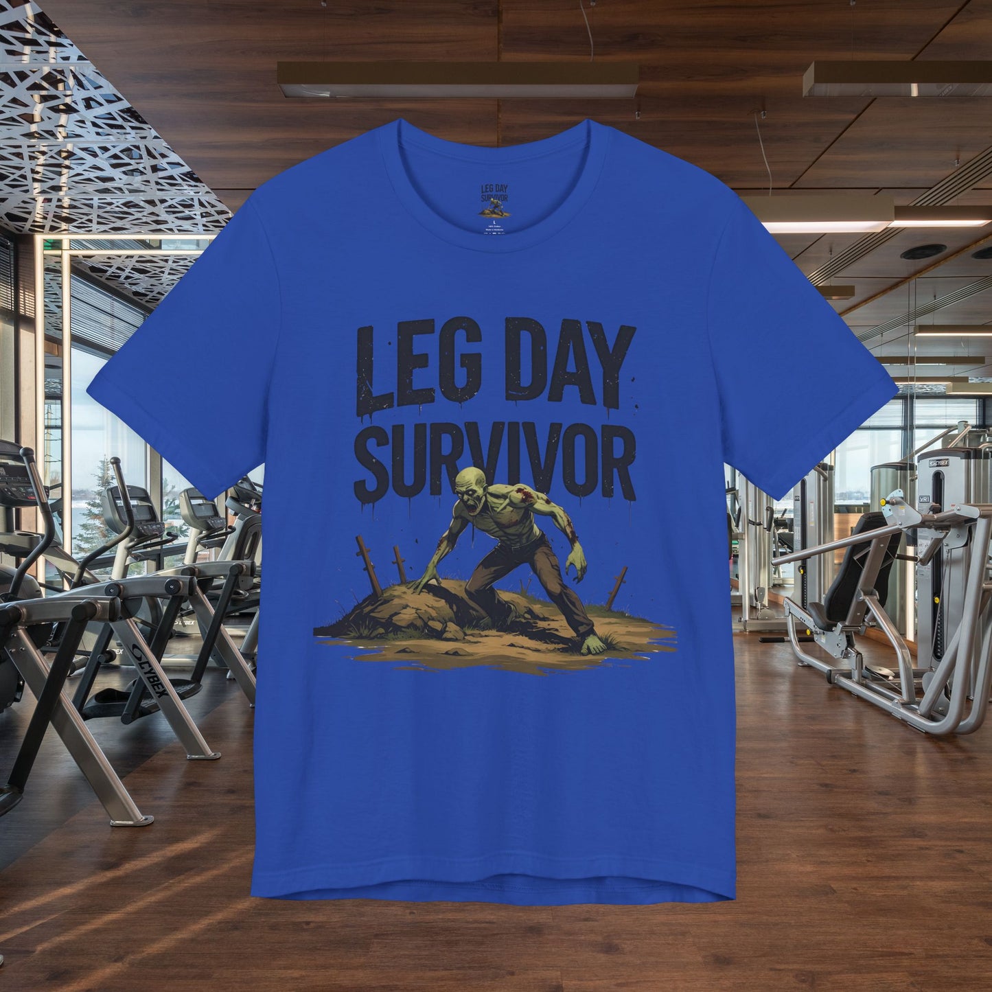 Leg Day Survivor Tee, Fitness Shirt, Workout Apparel, Gym Gift, Unisex Graphic Tee