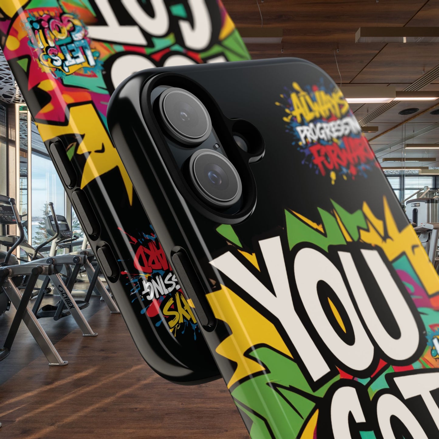 Vibrant Motivational Tough Cell Phone Cases
