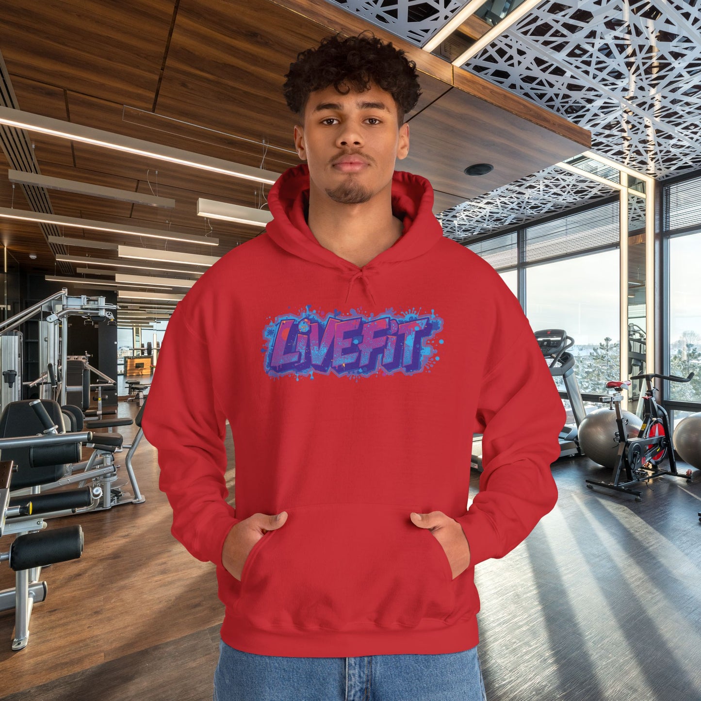 Live Fit - Hooded Sweatshirt - S - 5XL