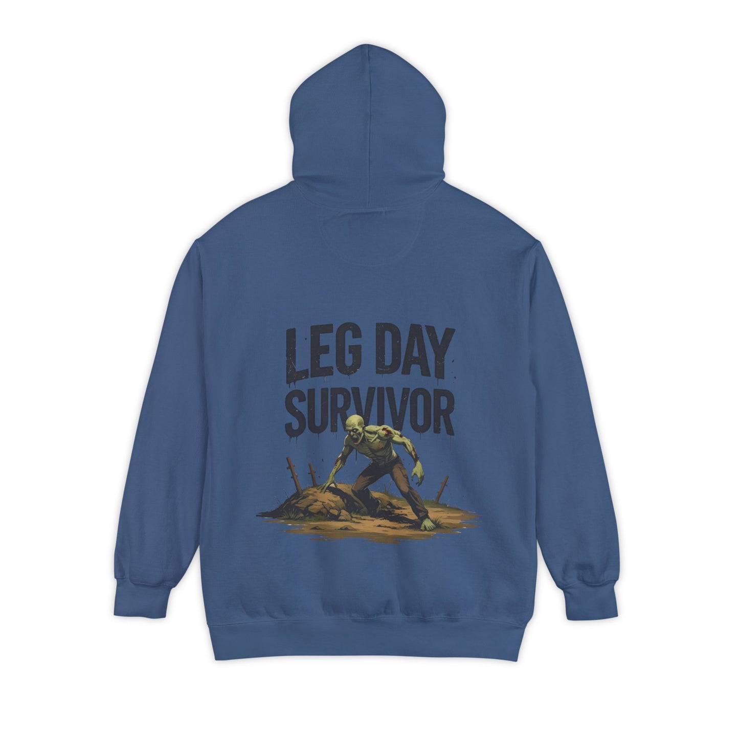 Leg Day Survivor Hoodie, Unisex Fitness Apparel, Gym Lover Gift, Workout Hoodie, Funny T-Shirt Alternative