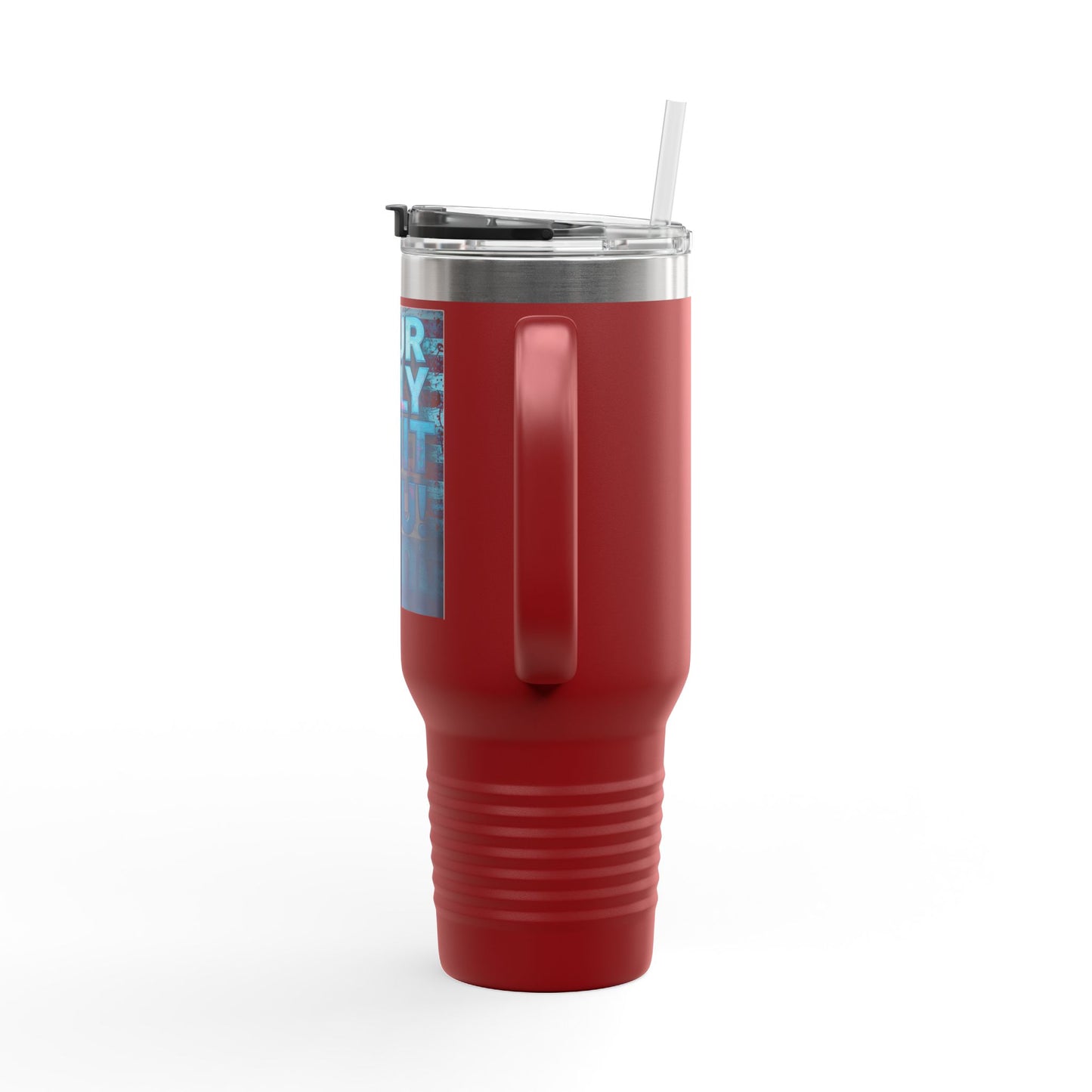 Motivational Your Limit Is Only You! Insulated 40oz Travel Mug