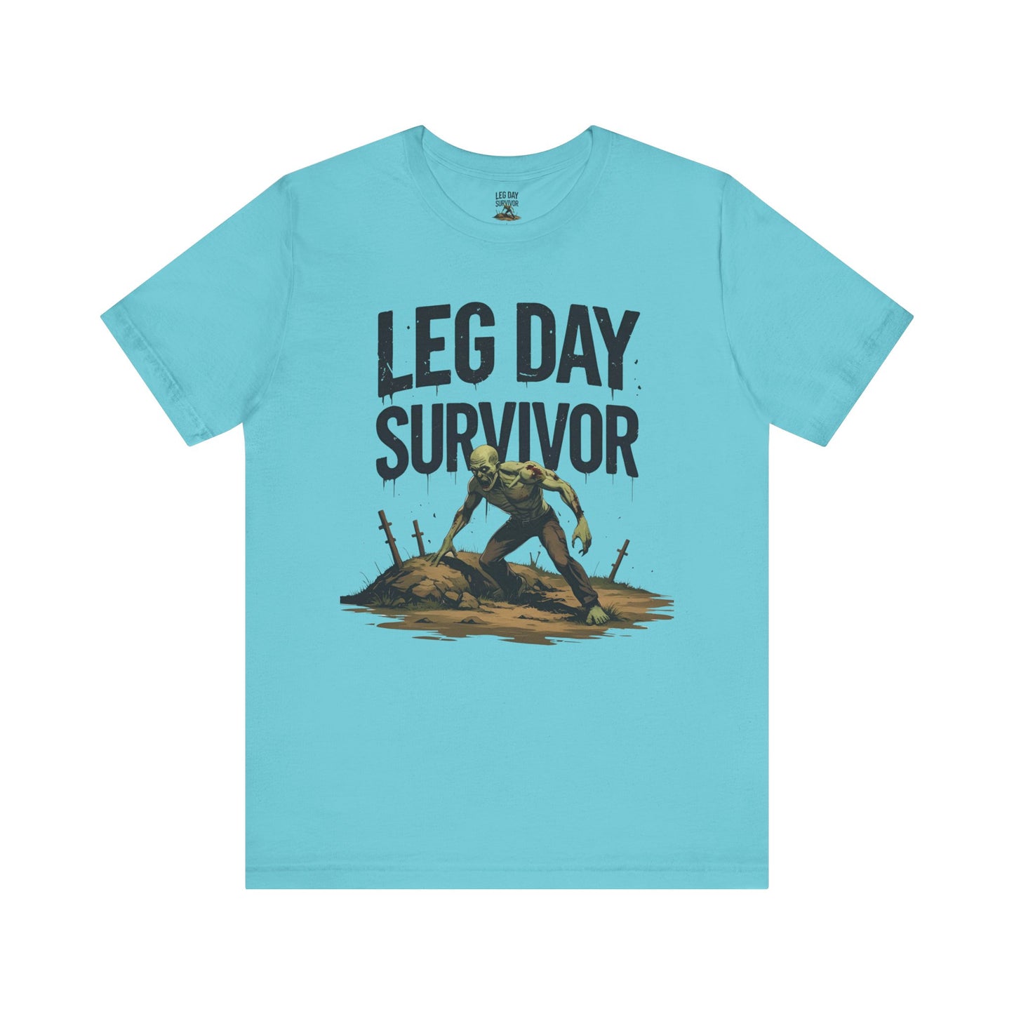 Leg Day Survivor Tee, Fitness Shirt, Workout Apparel, Gym Gift, Unisex Graphic Tee