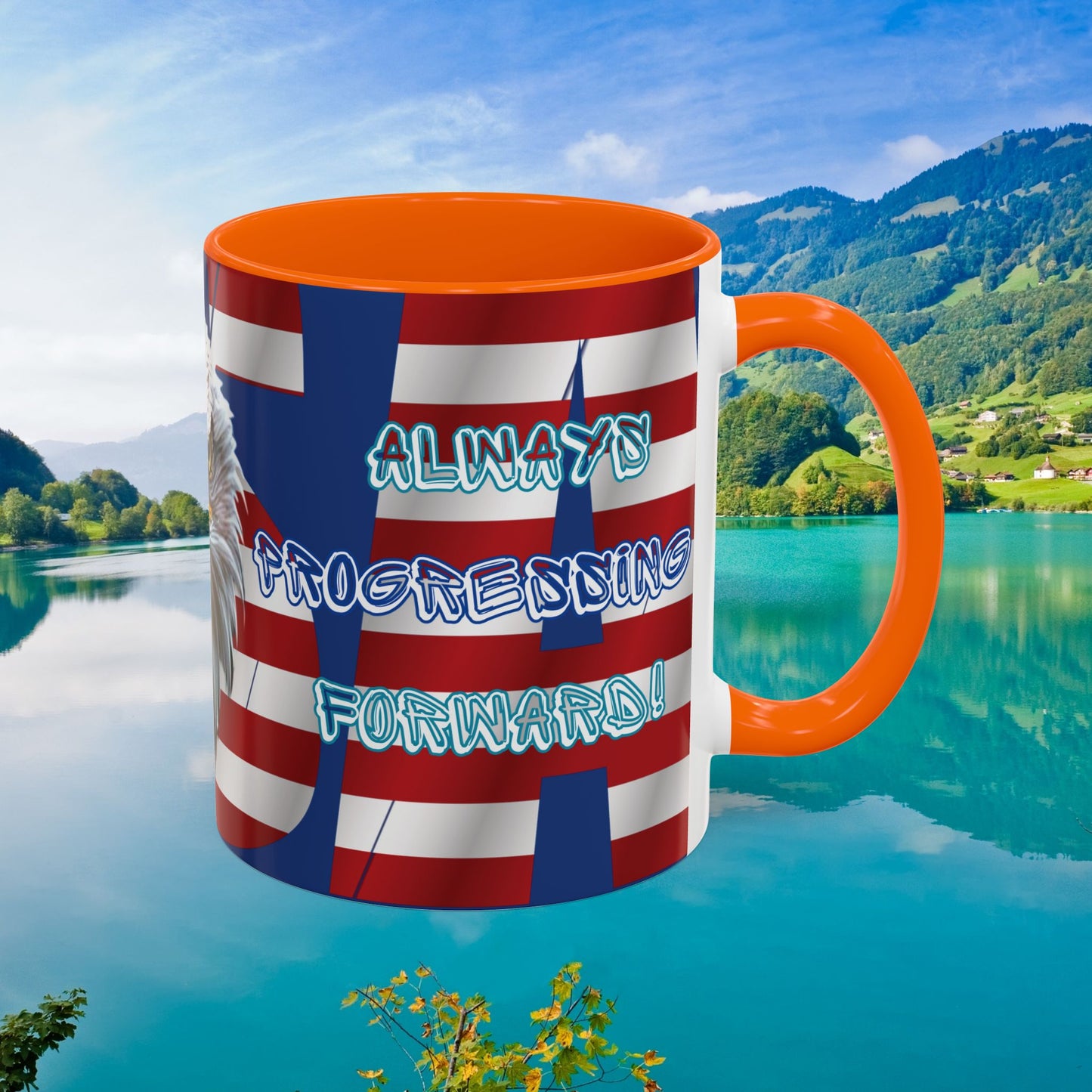 πΊπΈ Eye-Catching πΊπΈ Patriotic πΊπΈ Bald Eagle πΊπΈ Red White & Blue πΊπΈ USA πΊπΈ Accent Coffee Mug πΊπΈπΊπΈ 11oz & πΊπΈ 15oz πΊπΈ Sizes πΊπΈ 8 Color Options πΊπΈ Red πΊπΈ Black πΊπΈ Light Blue πΊπΈ Yellow πΊπΈ Orange πΊπΈ Navy πΊπΈ Pink πΊπΈ Purple