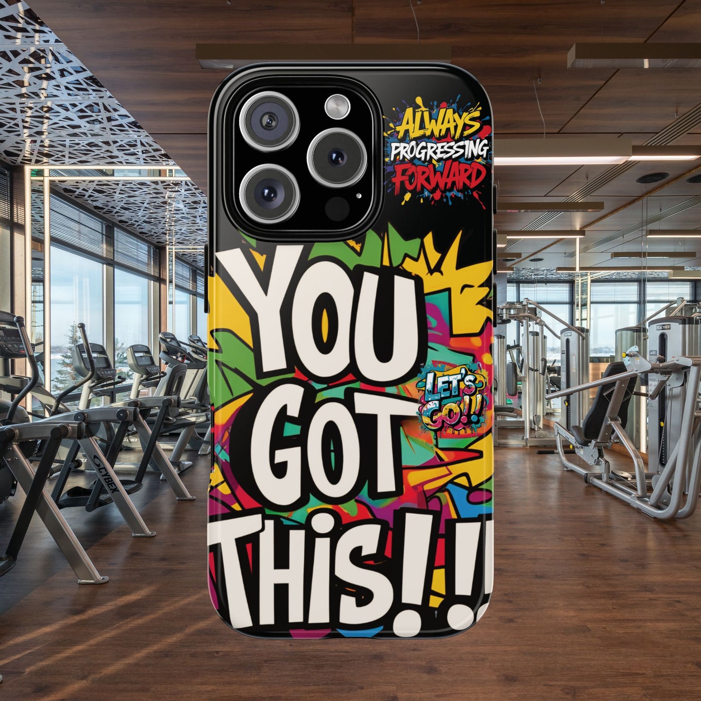 Vibrant Motivational Tough Cell Phone Cases