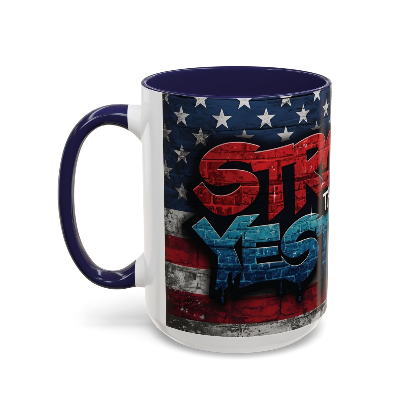 Eye-Catching - Stronger Than Yesterday Coffee Mug - Motivational Coffee Cup - Perfect Gift for Fitness Lovers - Entrepreneurs - & Daily Inspiration