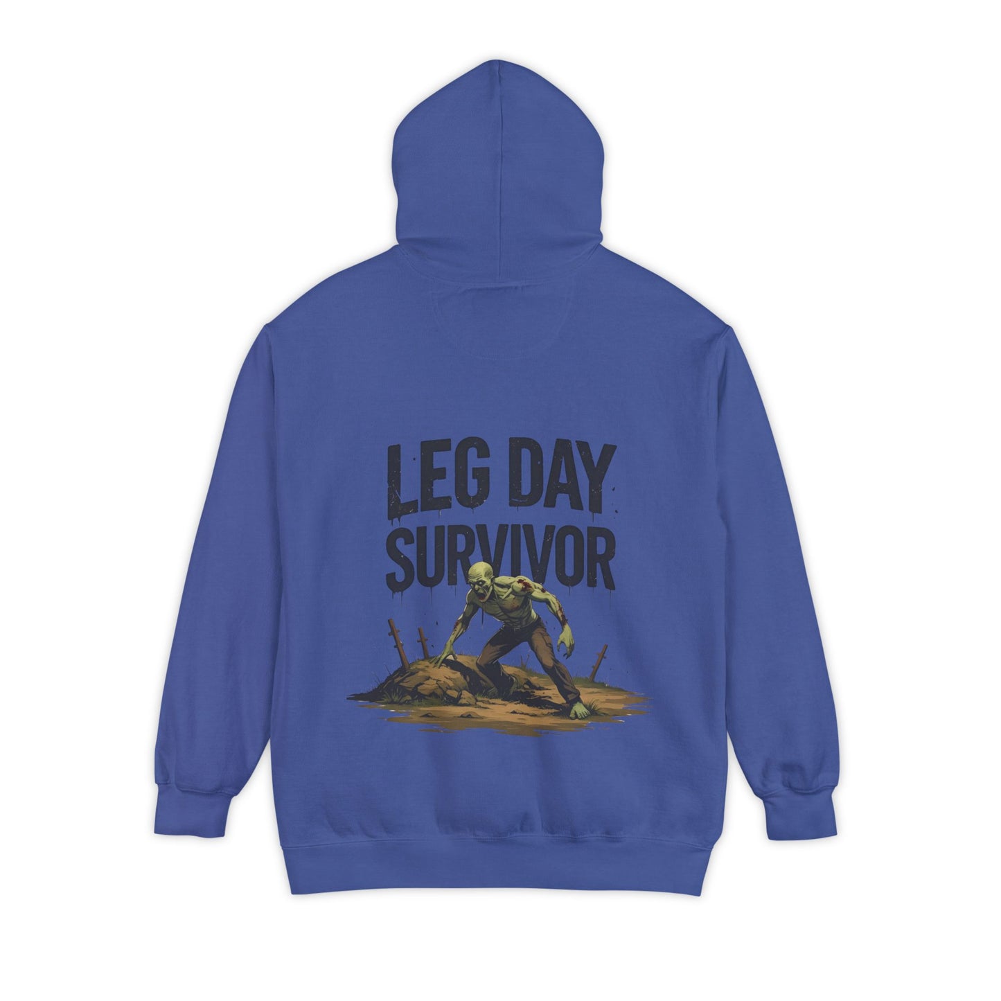 Leg Day Survivor Hoodie, Unisex Fitness Apparel, Gym Lover Gift, Workout Hoodie, Funny T-Shirt Alternative