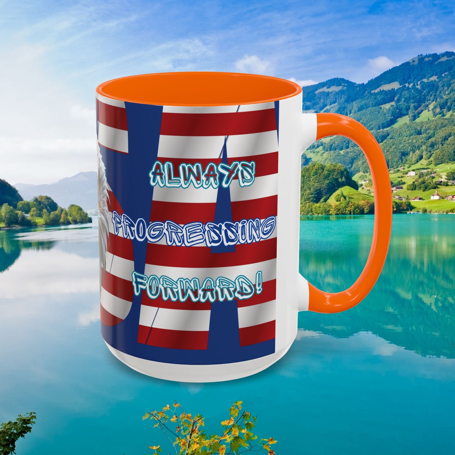 πΊπΈ Eye-Catching πΊπΈ Patriotic πΊπΈ Bald Eagle πΊπΈ Red White & Blue πΊπΈ USA πΊπΈ Accent Coffee Mug πΊπΈπΊπΈ 11oz & πΊπΈ 15oz πΊπΈ Sizes πΊπΈ 8 Color Options πΊπΈ Red πΊπΈ Black πΊπΈ Light Blue πΊπΈ Yellow πΊπΈ Orange πΊπΈ Navy πΊπΈ Pink πΊπΈ Purple