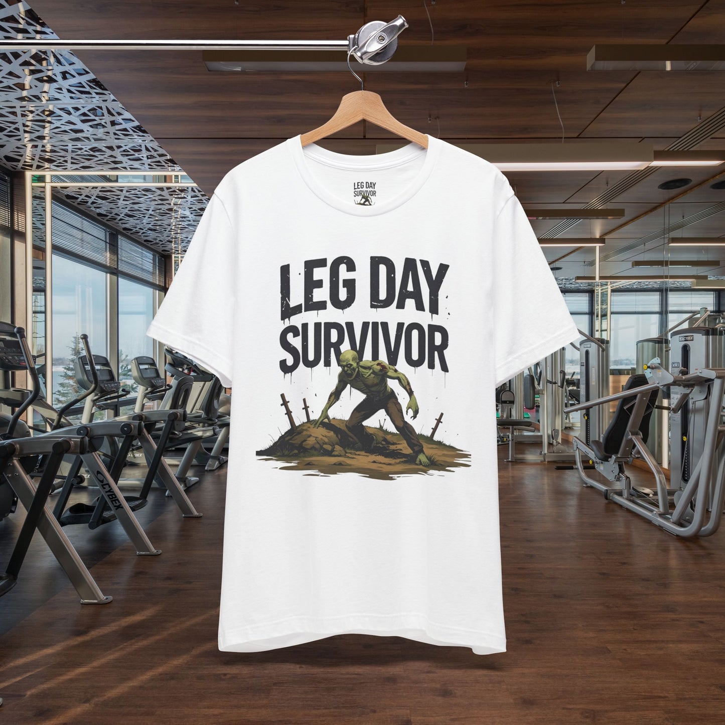 Leg Day Survivor Tee, Fitness Shirt, Workout Apparel, Gym Gift, Unisex Graphic Tee