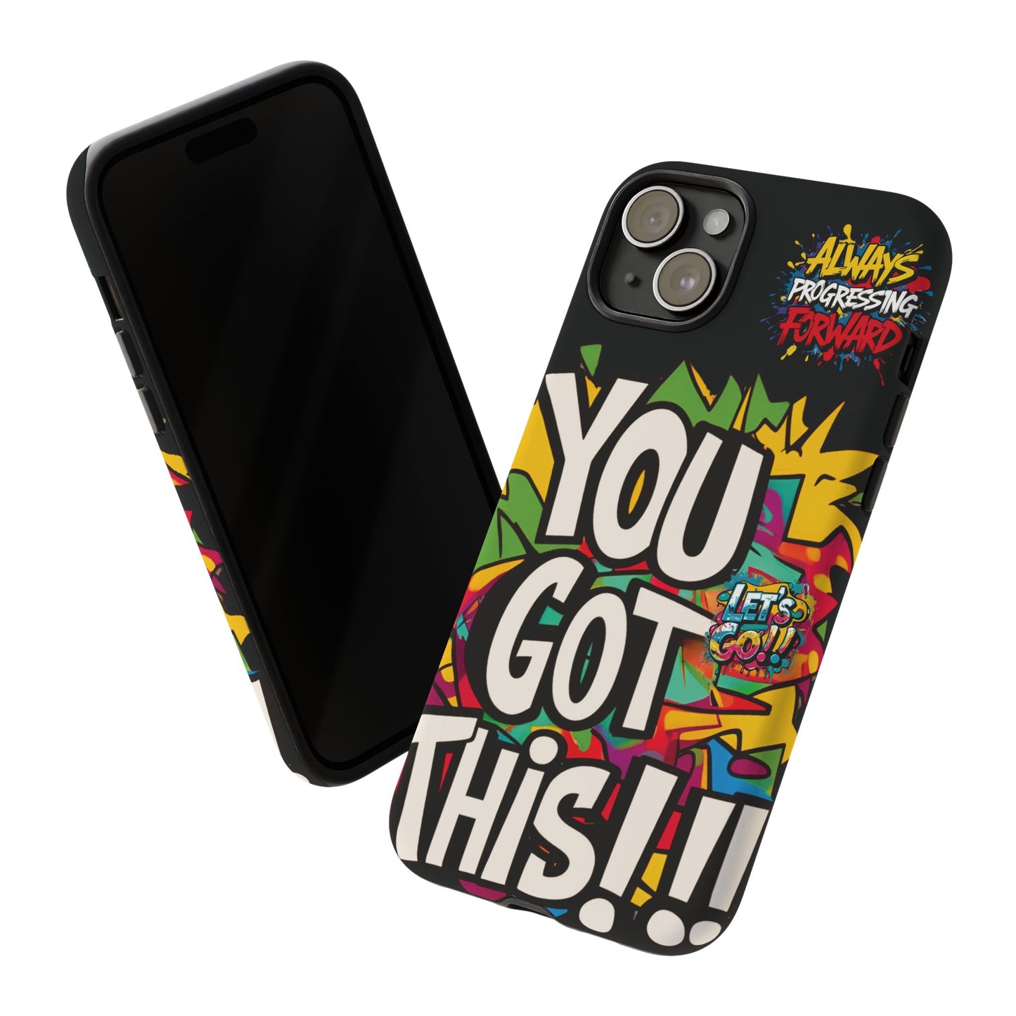 Vibrant Motivational Tough Cell Phone Cases