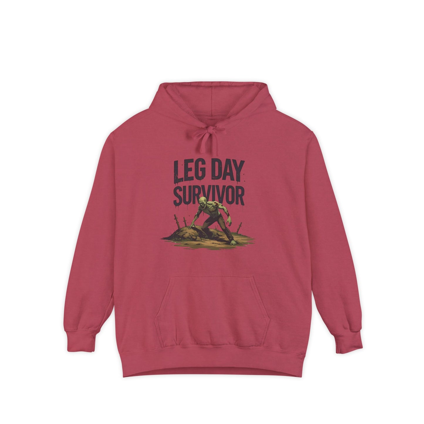 Leg Day Survivor Hoodie, Unisex Fitness Apparel, Gym Lover Gift, Workout Hoodie, Funny T-Shirt Alternative