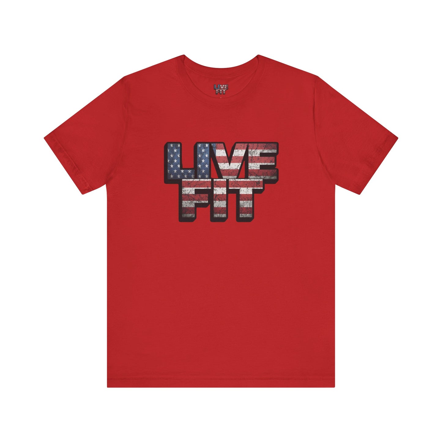 Unisex Graphic Tee - Patriotic Tee - American Flag - Red White Blue - Fitness Shirt - Workout Top - Casual Apparel for Independence Day - XS-4XL -