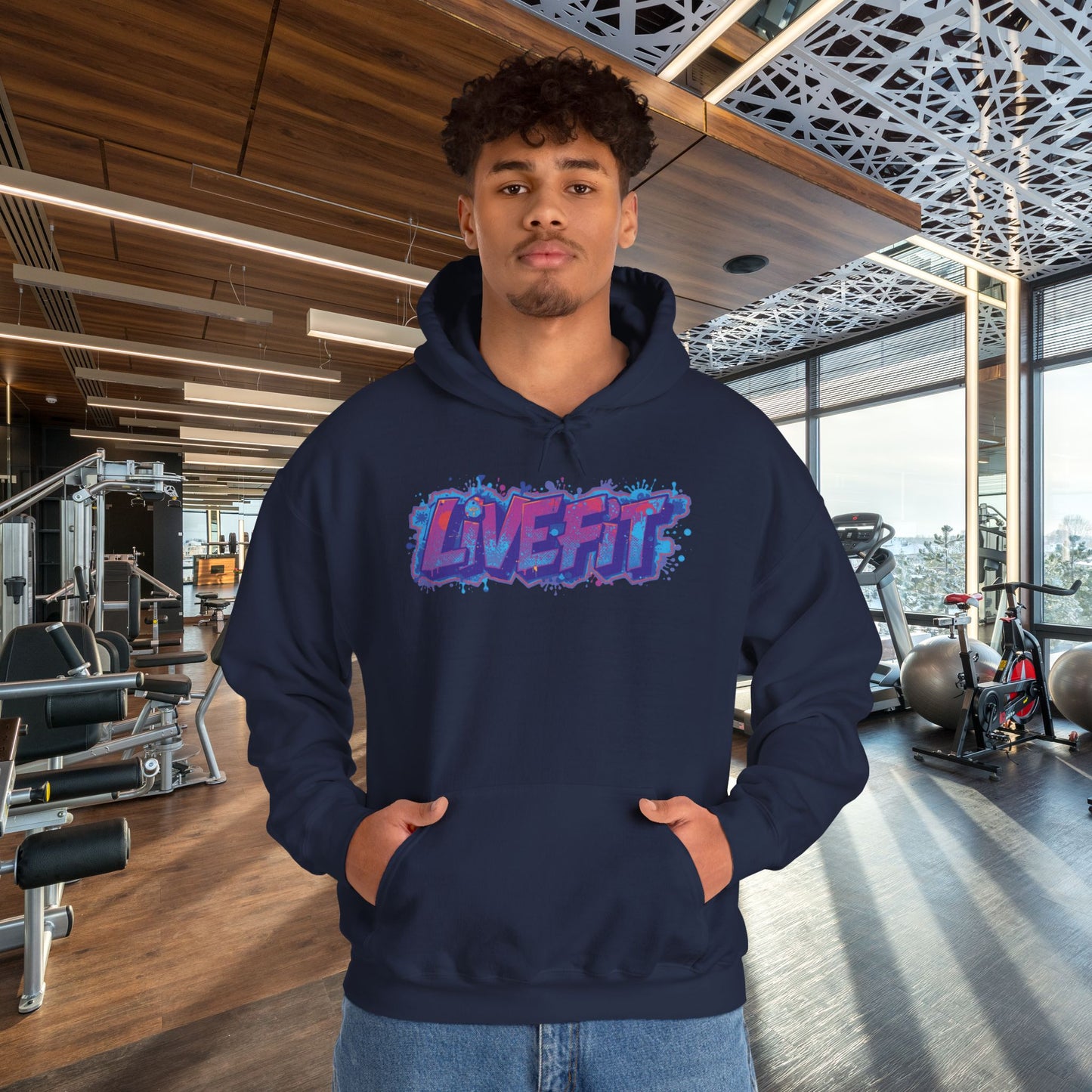 Live Fit - Hooded Sweatshirt - S - 5XL