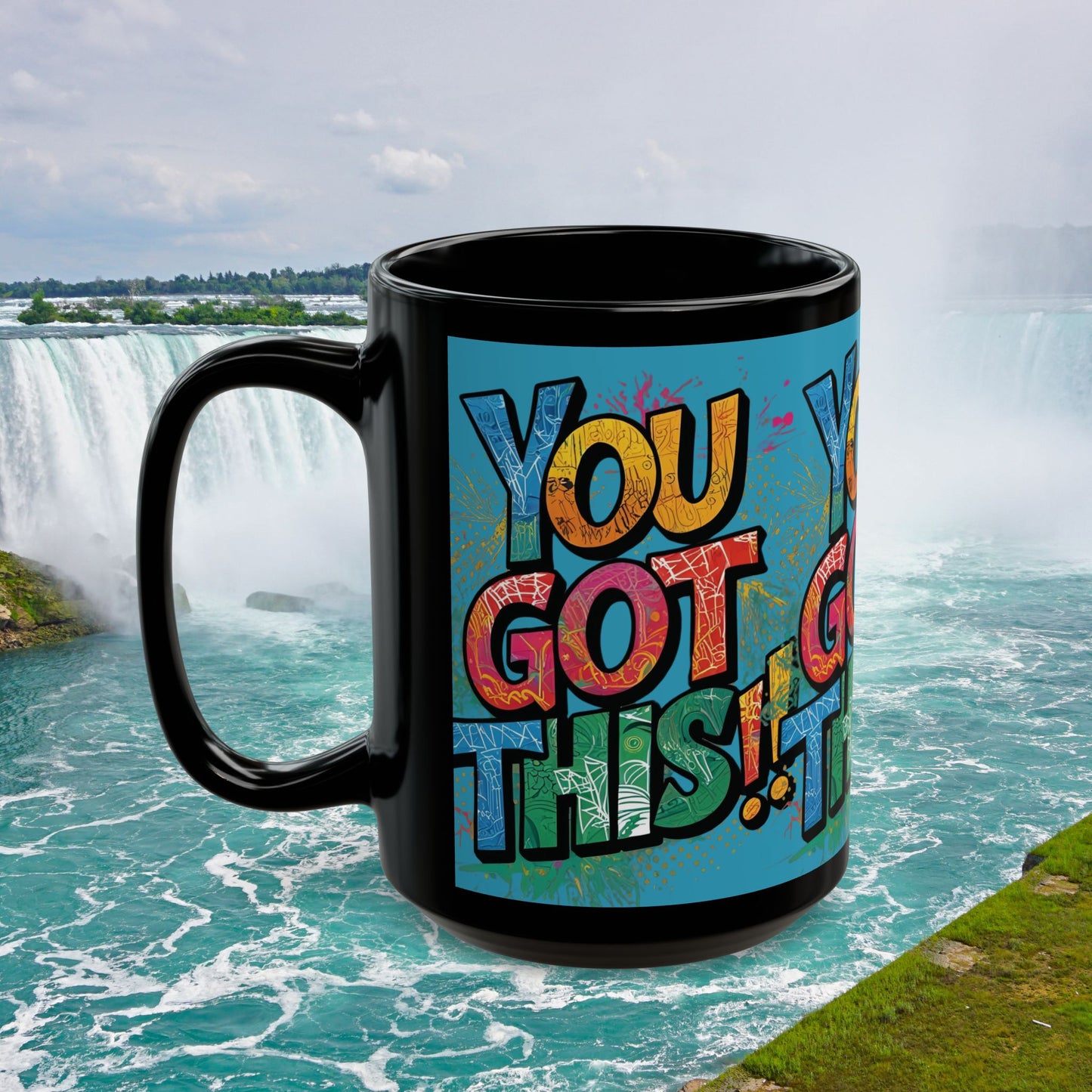 π₯ Motivational π₯ You Got This!! π₯ Design π₯ Black Mug π₯ Perfect for Gym Lovers π₯ Encouragement Gifts π₯ Health and Fitness π₯ Daily Motivation π₯ Coffee Mug π₯
