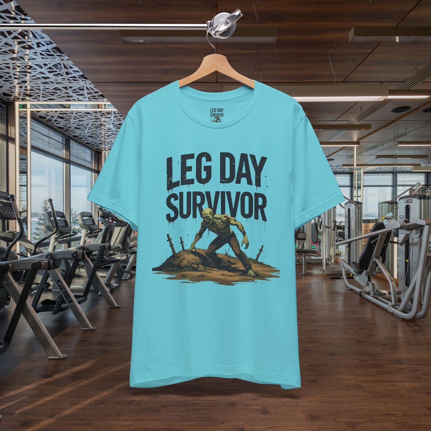 Leg Day Survivor Tee, Fitness Shirt, Workout Apparel, Gym Gift, Unisex Graphic Tee