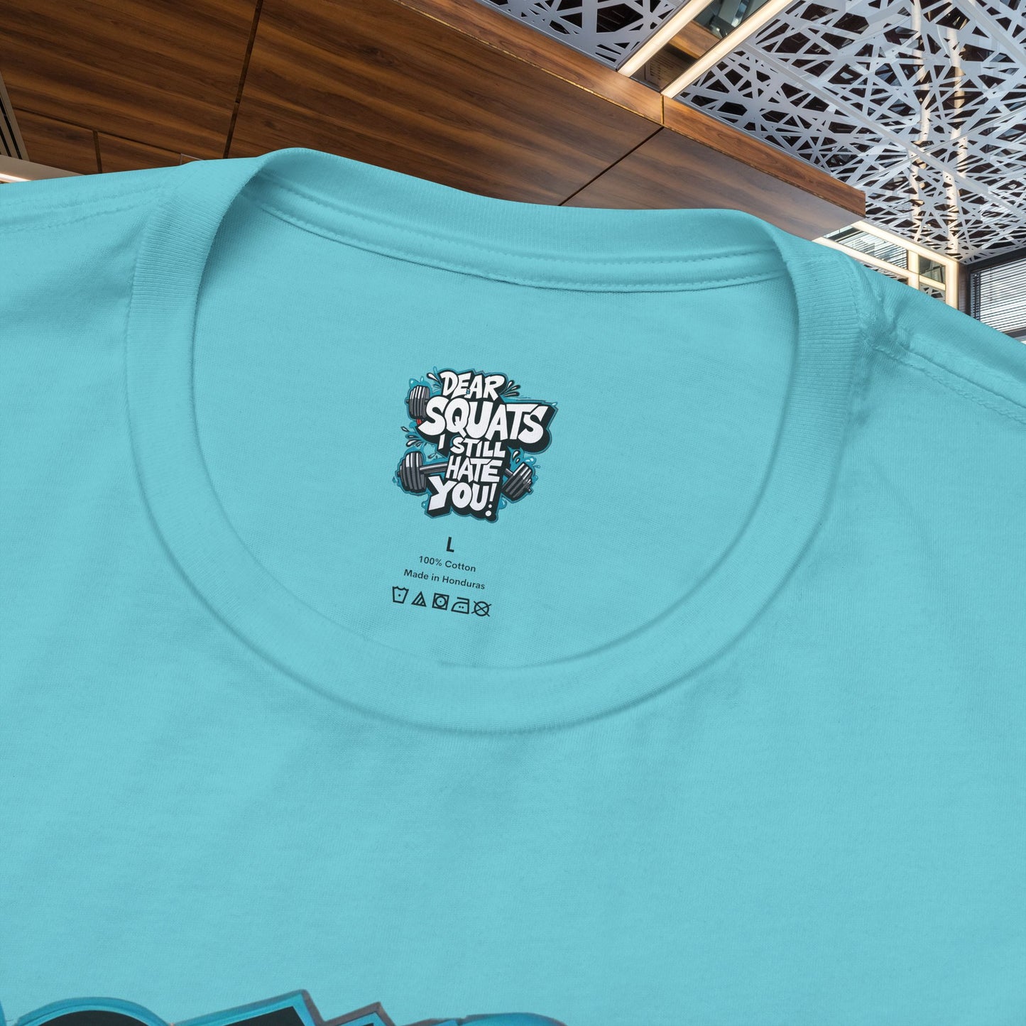 Fit & Fun Unisex Tee - 'Dear Squats, I Still Hate You!'