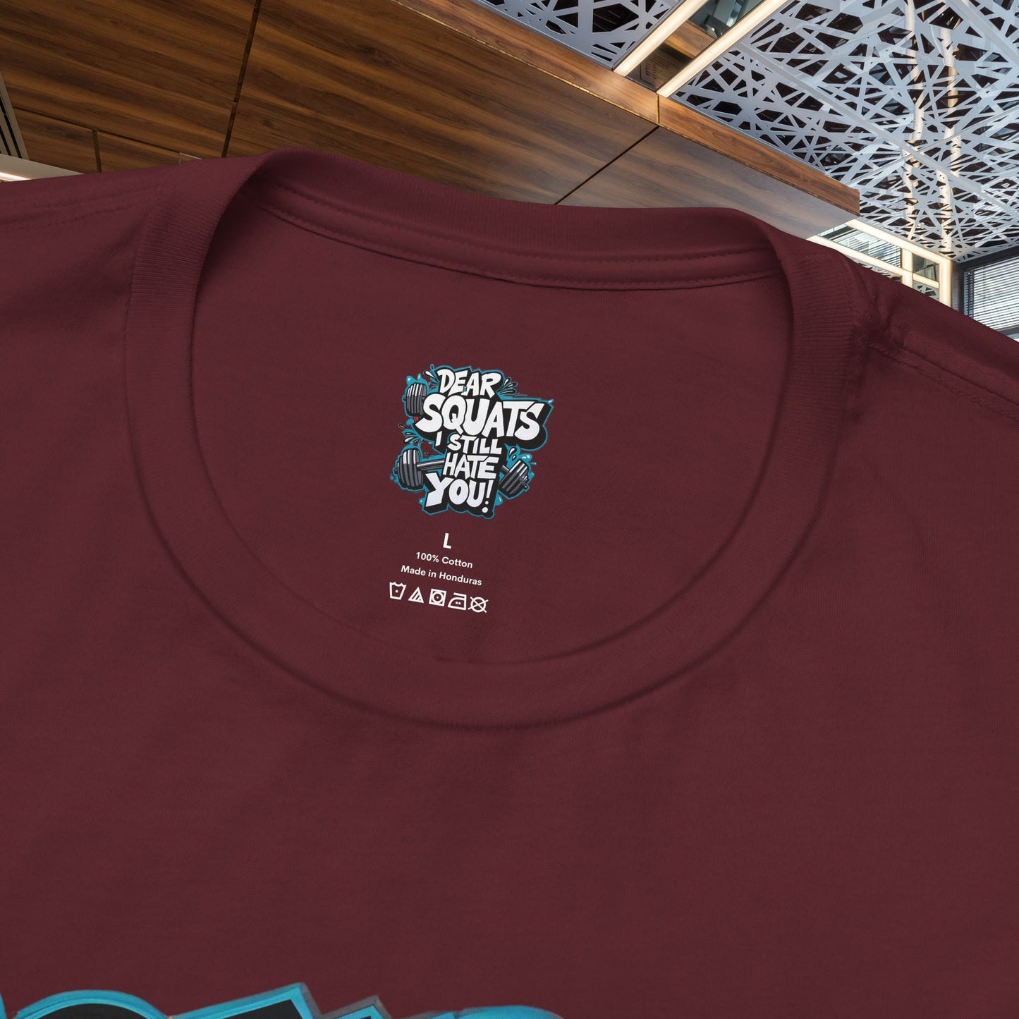 Fit & Fun Unisex Tee - 'Dear Squats, I Still Hate You!'
