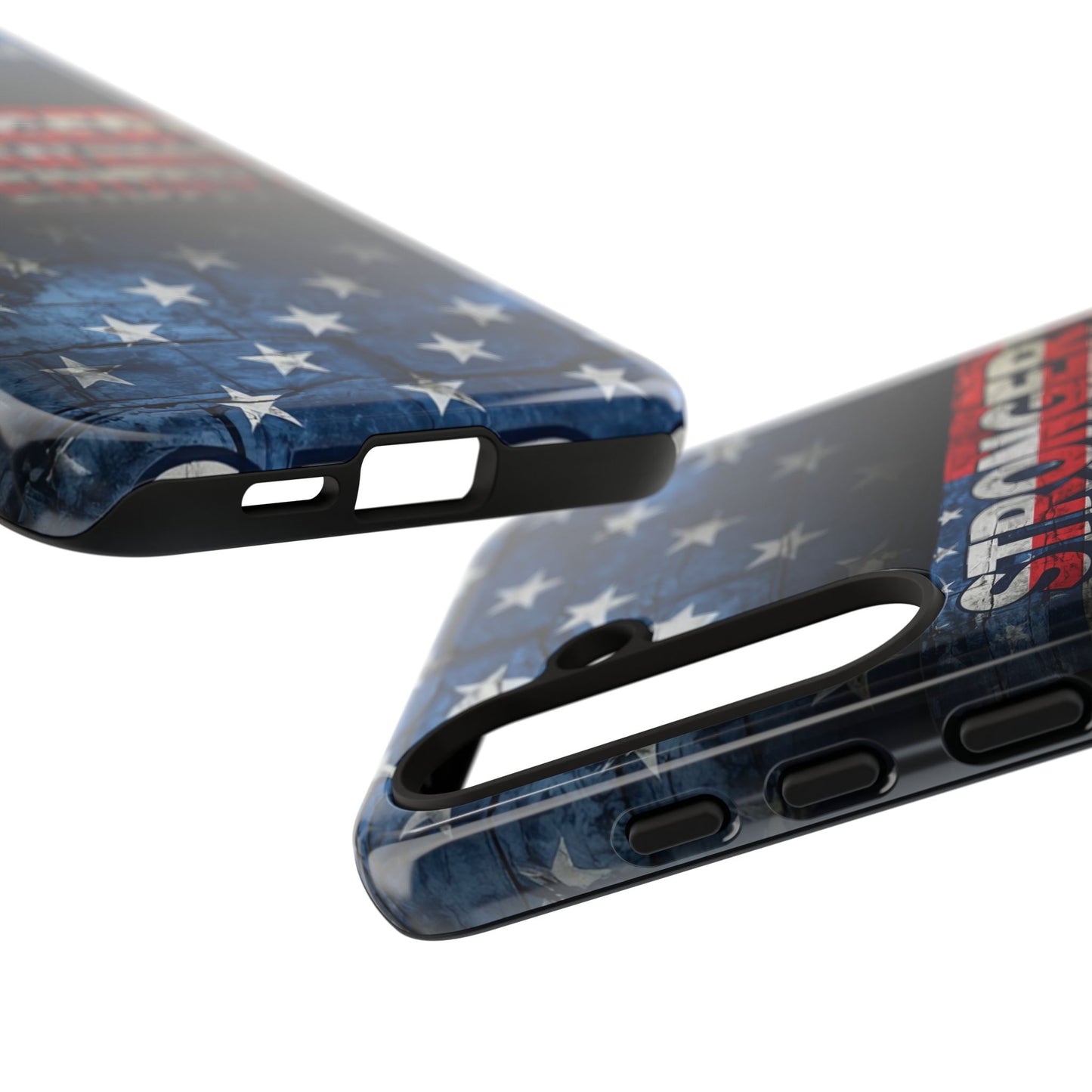 Patriotic Phone Case - Stronger Than Yesterday!, American Flag Design, Gift for Military, Independence Day, Motivational Decor, Tough Cases