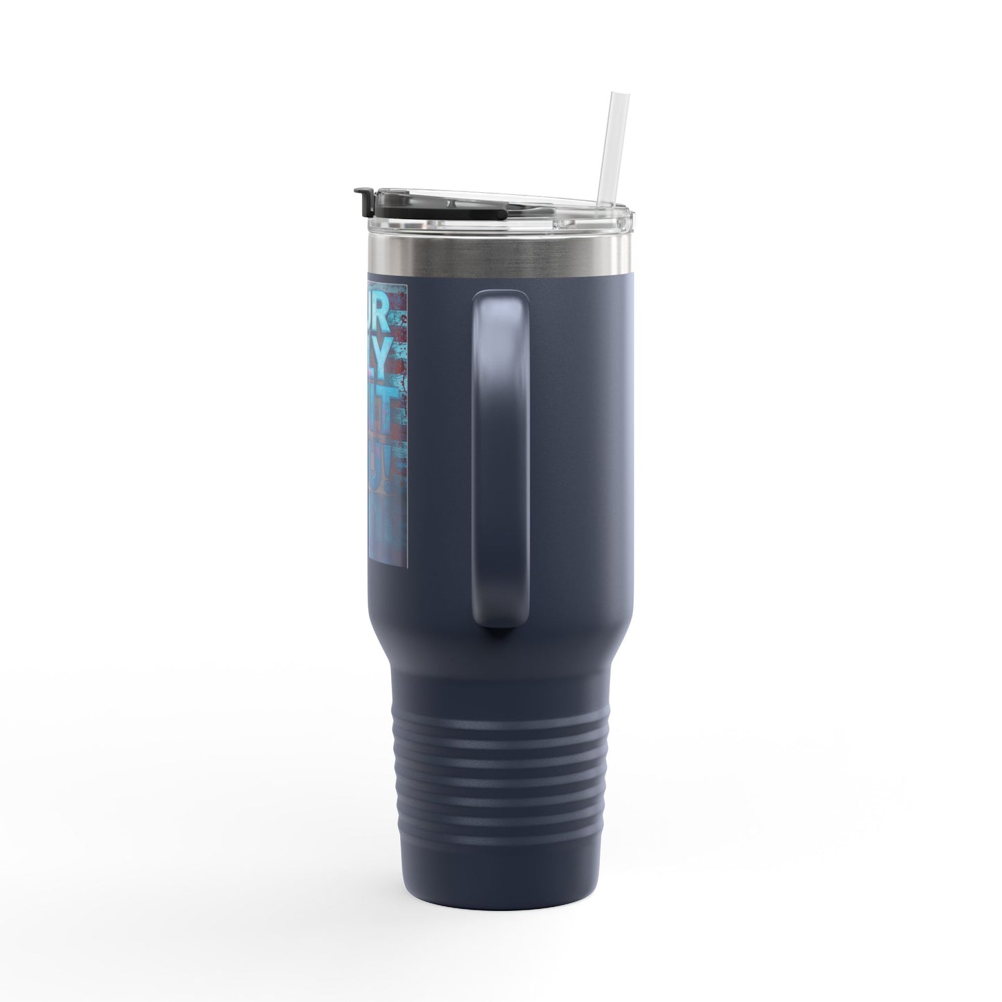 Motivational Your Limit Is Only You! Insulated 40oz Travel Mug