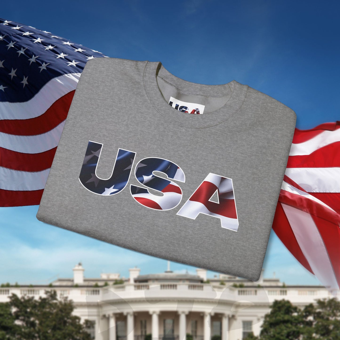 ๐บ๐ธ Patriotic ๐บ๐ธ USA ๐บ๐ธ Crewneck ๐บ๐ธ Sweatshirt ๐บ๐ธ Unisex ๐บ๐ธ Heavy Blend ๐บ๐ธ Sizes US S-5XL ๐บ๐ธ