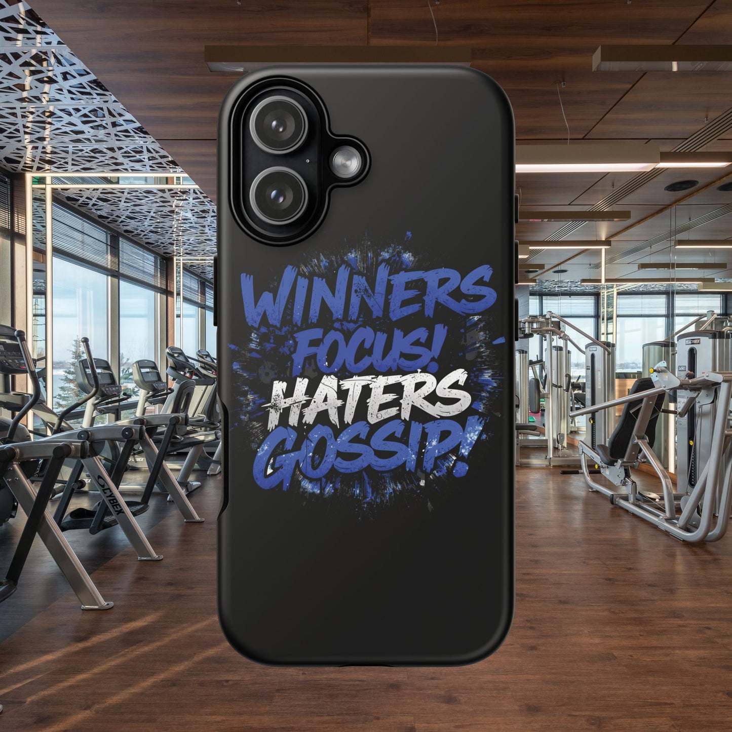 Tough Phone Cases - Winners Focus Hater's Gossip Design