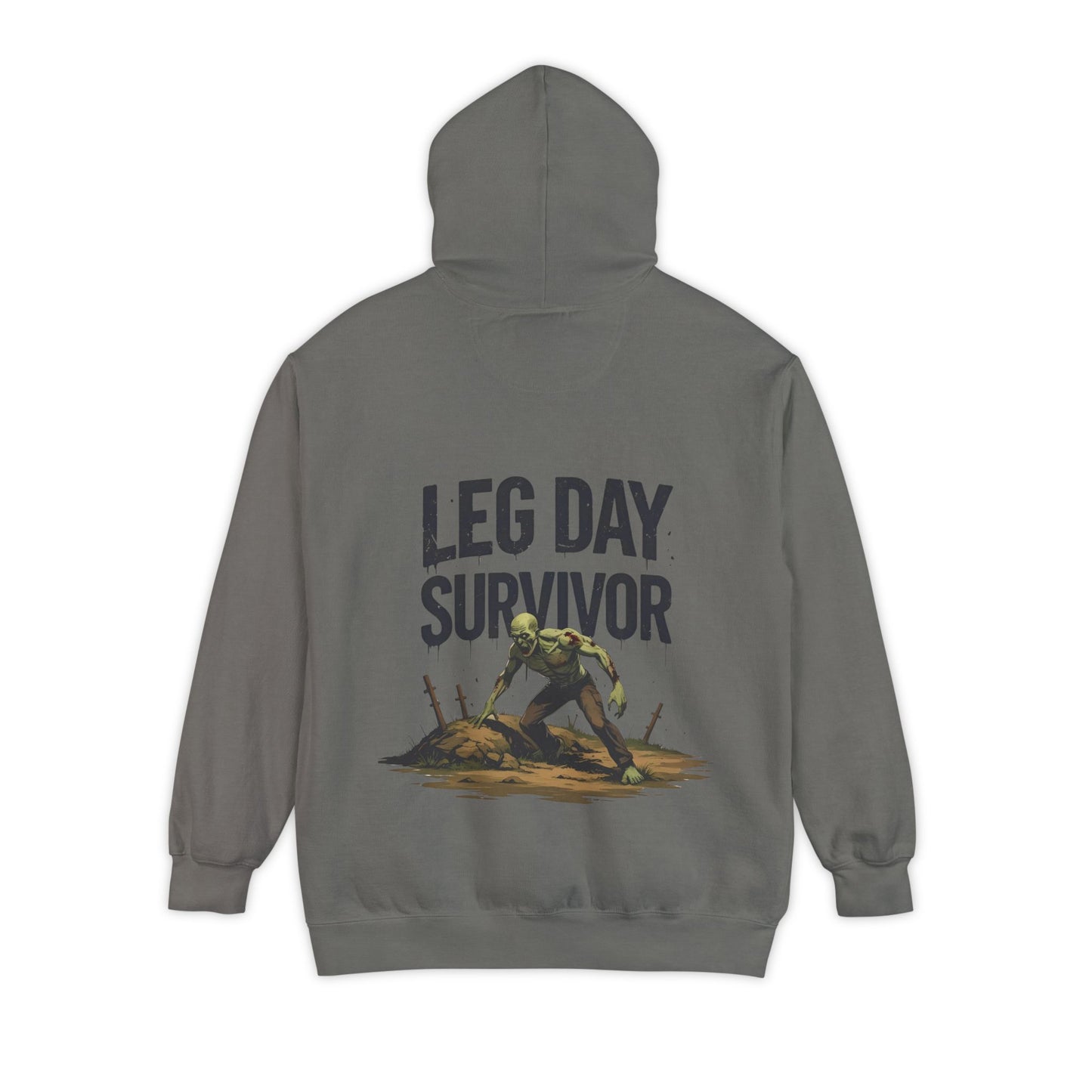Leg Day Survivor Hoodie, Unisex Fitness Apparel, Gym Lover Gift, Workout Hoodie, Funny T-Shirt Alternative