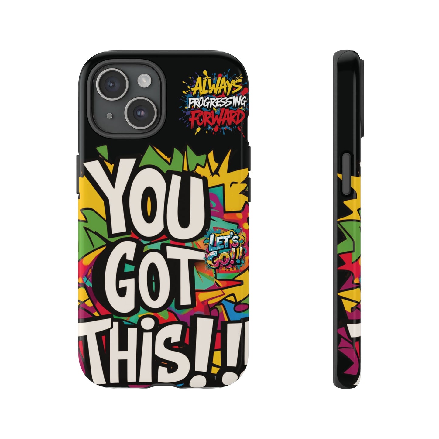 Vibrant Motivational Tough Cell Phone Cases