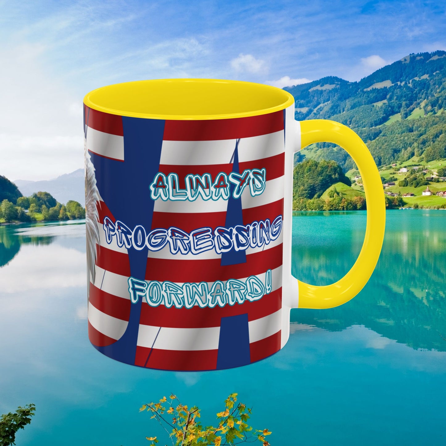 πΊπΈ Eye-Catching πΊπΈ Patriotic πΊπΈ Bald Eagle πΊπΈ Red White & Blue πΊπΈ USA πΊπΈ Accent Coffee Mug πΊπΈπΊπΈ 11oz & πΊπΈ 15oz πΊπΈ Sizes πΊπΈ 8 Color Options πΊπΈ Red πΊπΈ Black πΊπΈ Light Blue πΊπΈ Yellow πΊπΈ Orange πΊπΈ Navy πΊπΈ Pink πΊπΈ Purple