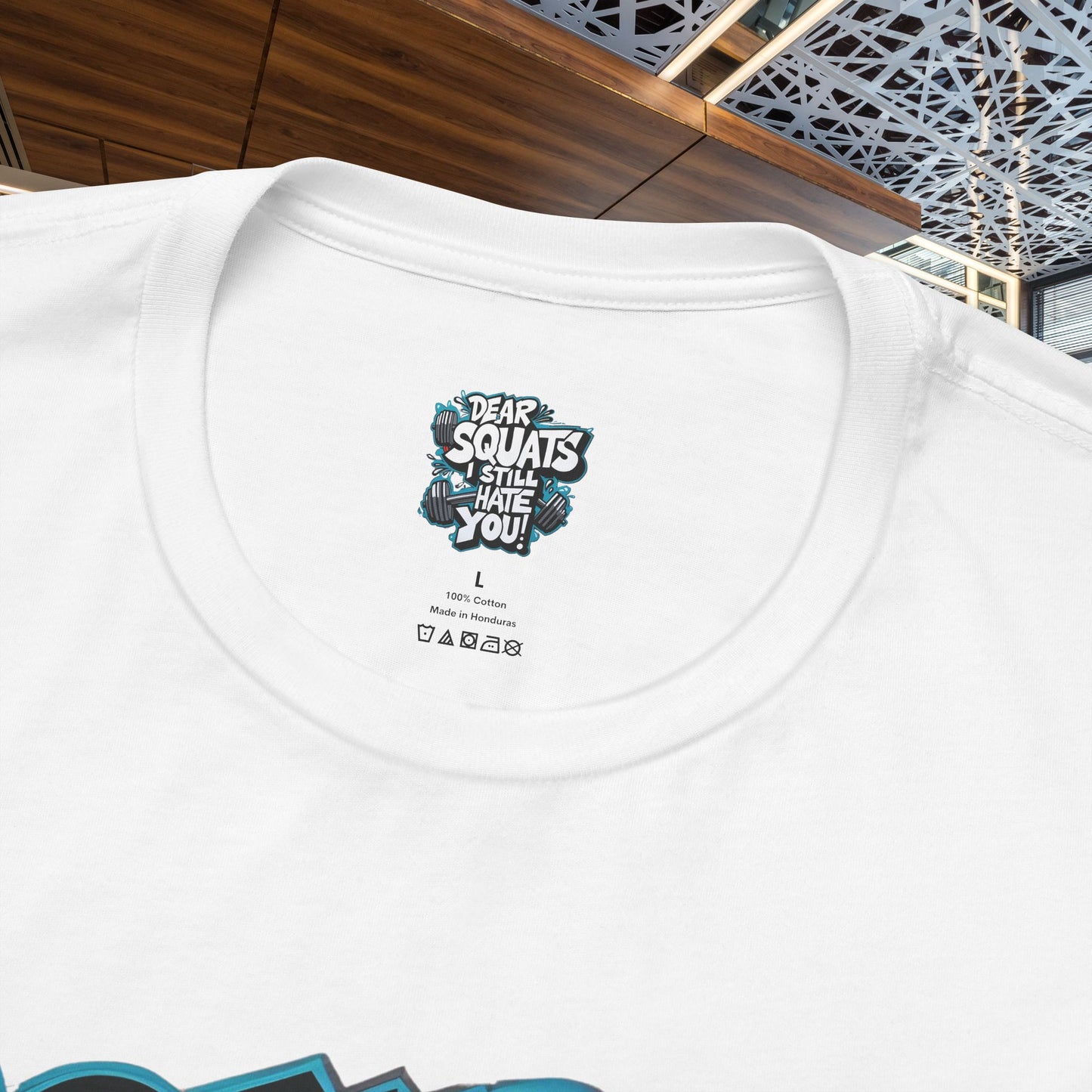 Fit & Fun Unisex Tee - 'Dear Squats, I Still Hate You!'