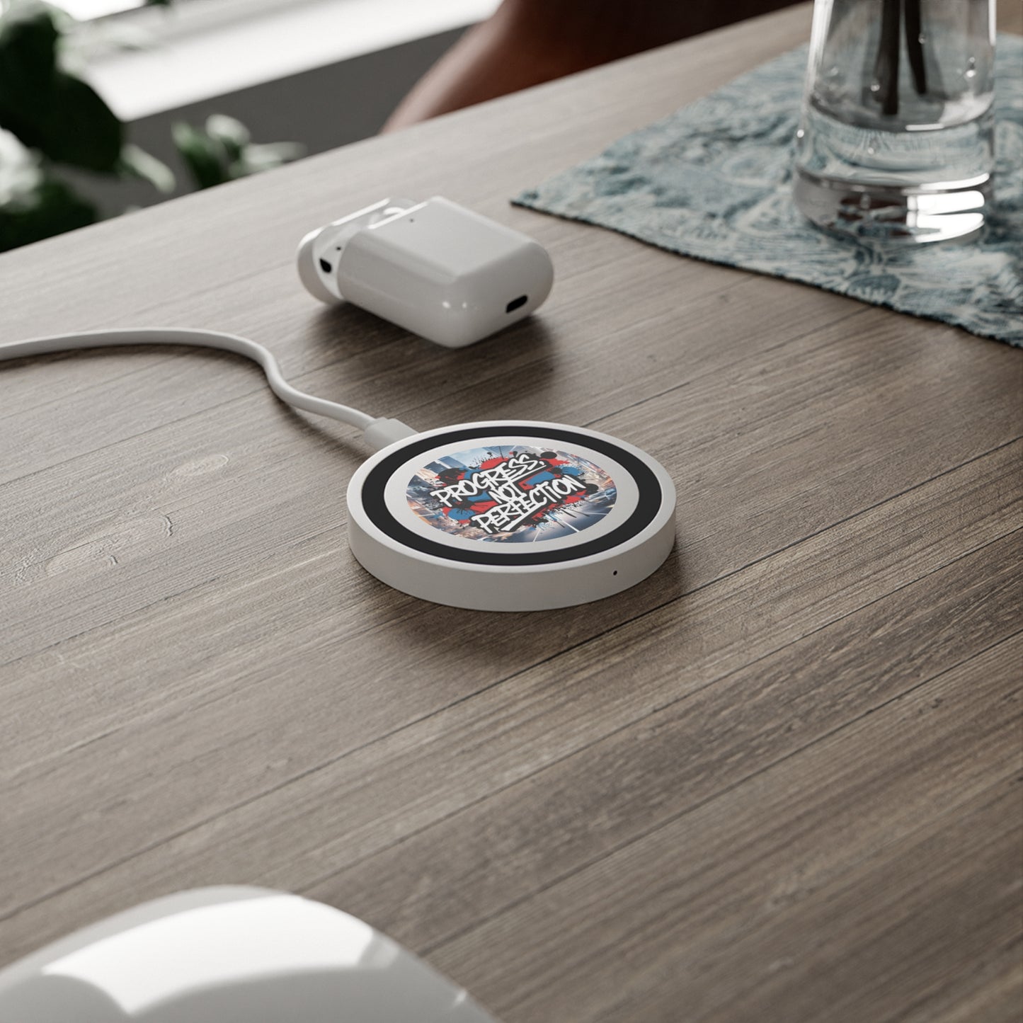 π₯ Wireless π₯ Charging Pad π₯ Progress Not Perfection π₯ Design π₯