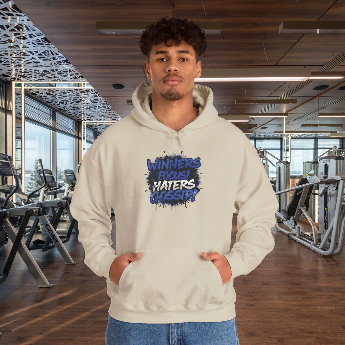 Winners Focus Haters Gossip - Hooded Sweatshirt - S - 5XL - Multiple Colors -