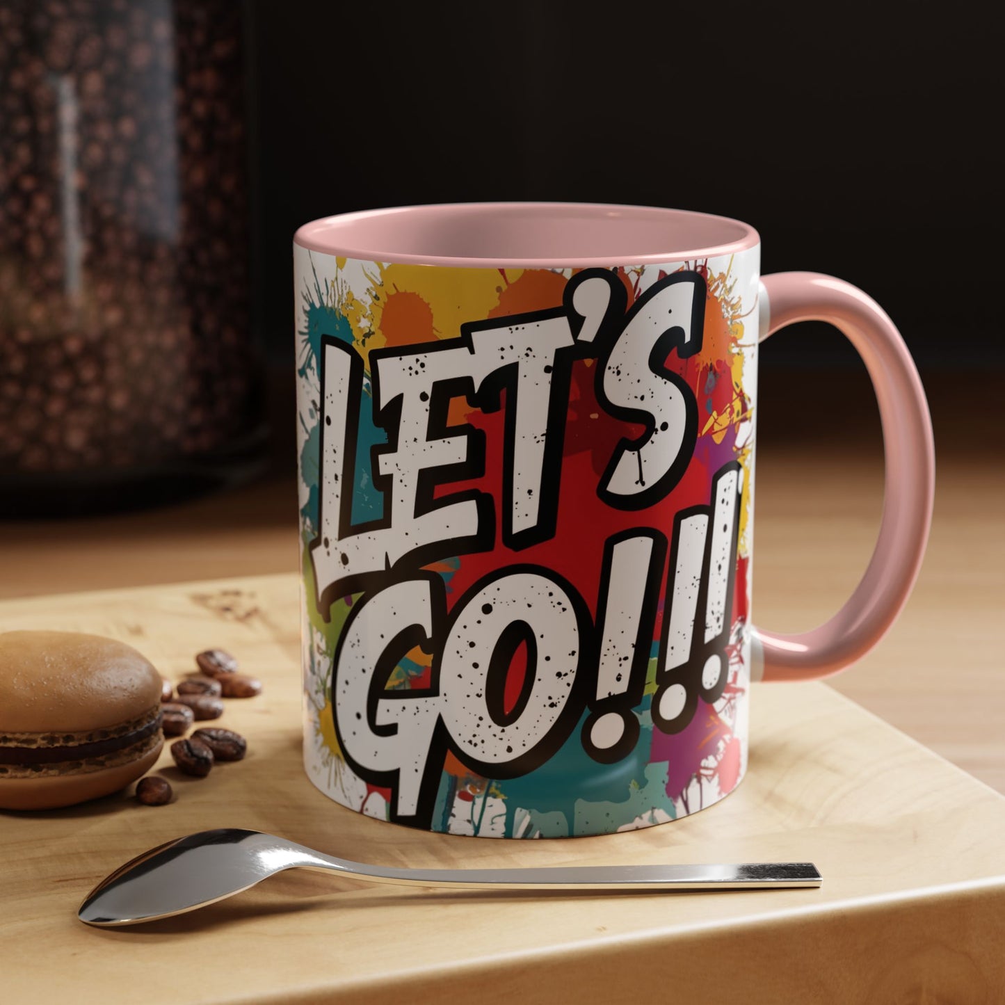 💥Vibrant 💥 Motivational 💥 Ceramic 💥 Coffee Mug 💥 Let's Go! 💥 Never or Now💥 Sizes 11oz 15oz💥 8 Different Colors To Choose From💥