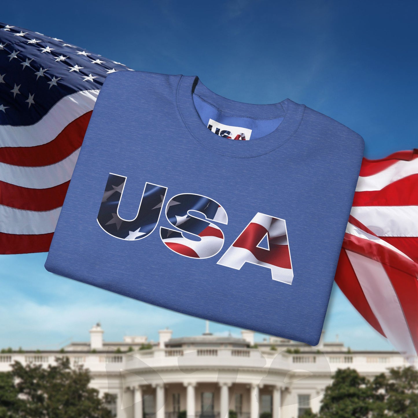 ๐บ๐ธ Patriotic ๐บ๐ธ USA ๐บ๐ธ Crewneck ๐บ๐ธ Sweatshirt ๐บ๐ธ Unisex ๐บ๐ธ Heavy Blend ๐บ๐ธ Sizes US S-5XL ๐บ๐ธ