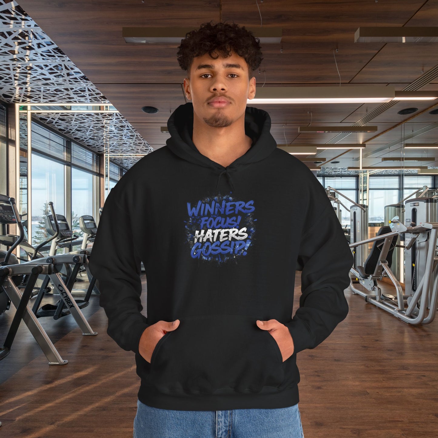 Winners Focus Haters Gossip - Hooded Sweatshirt - S - 5XL - Multiple Colors -