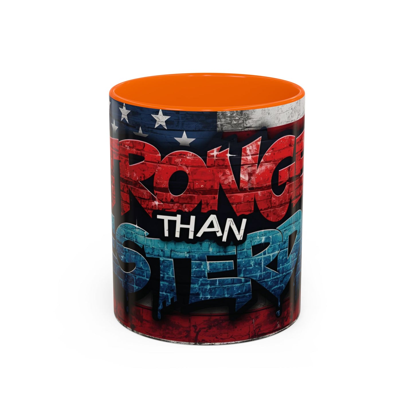 Eye-Catching - Stronger Than Yesterday Coffee Mug - Motivational Coffee Cup - Perfect Gift for Fitness Lovers - Entrepreneurs - & Daily Inspiration
