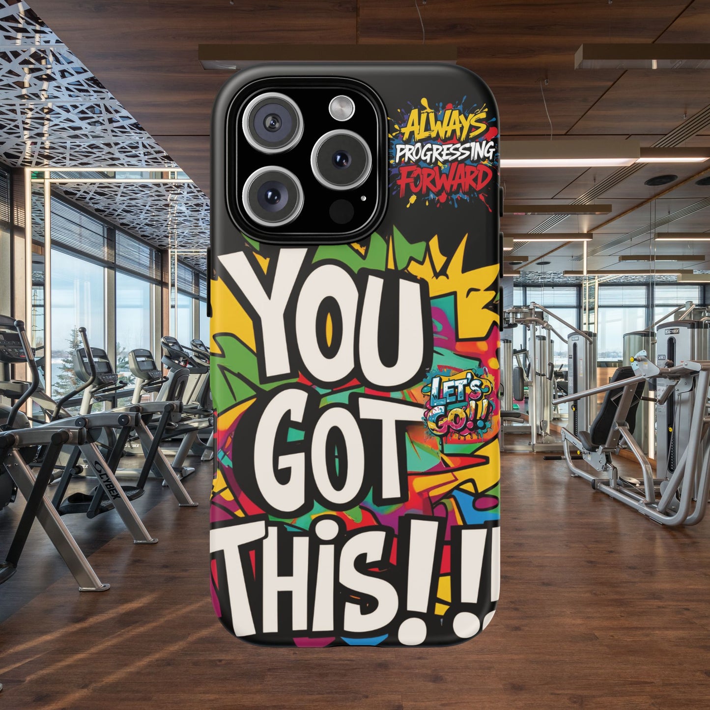 Vibrant Motivational Tough Cell Phone Cases