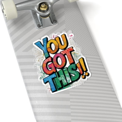π₯ Motivational π₯ Vibrant π₯ Kiss-Cut Stickers π₯ You Got This!! π₯ Inspirational π₯ Vinyl Decals π₯ Laptop π₯ Water Bottle π₯ & Journals π₯