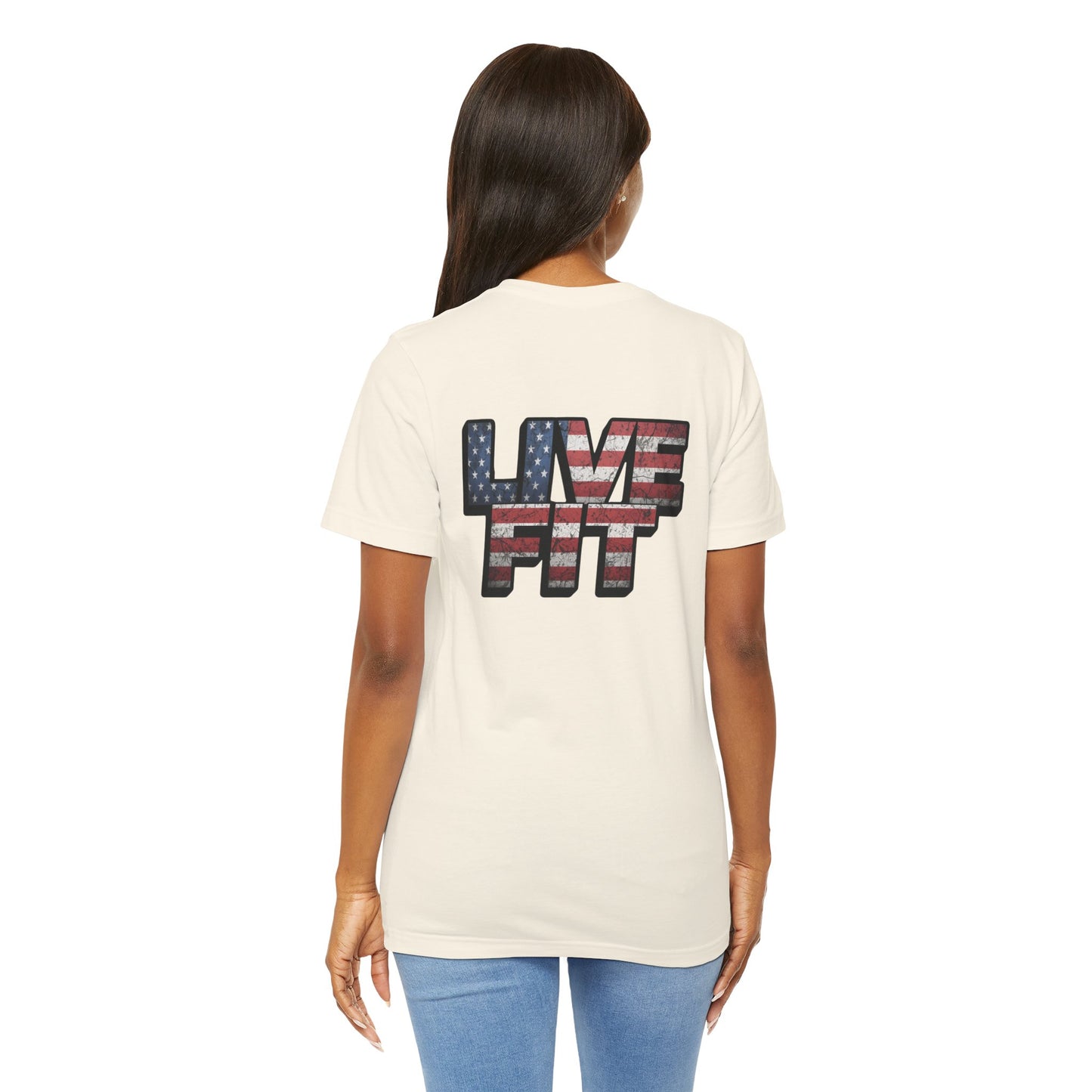 Unisex Graphic Tee - Patriotic Tee - American Flag - Red White Blue - Fitness Shirt - Workout Top - Casual Apparel for Independence Day - XS-4XL -