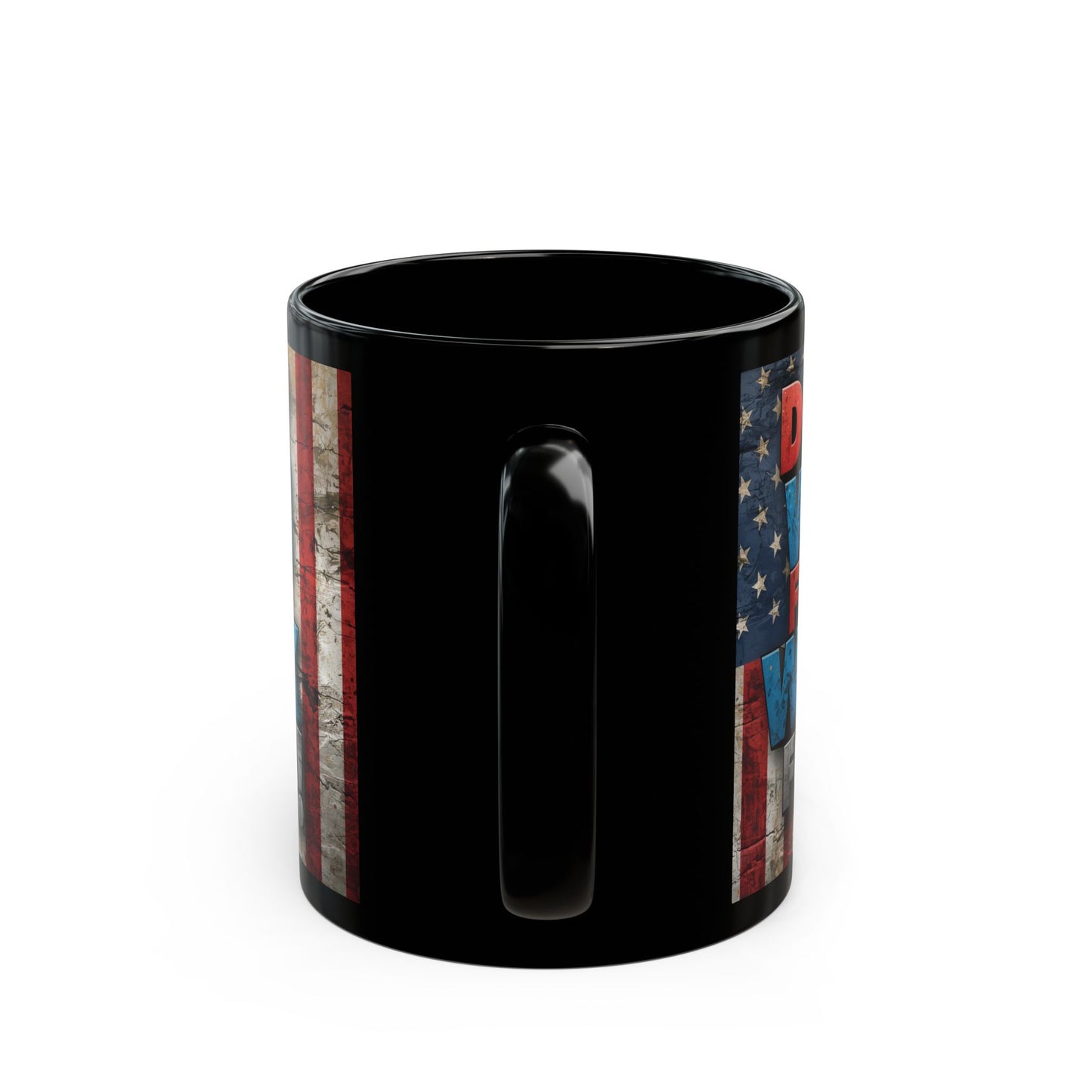 Motivational Black Ceramic Mug - Don’t Wish For It Work For It! 11oz - 15oz