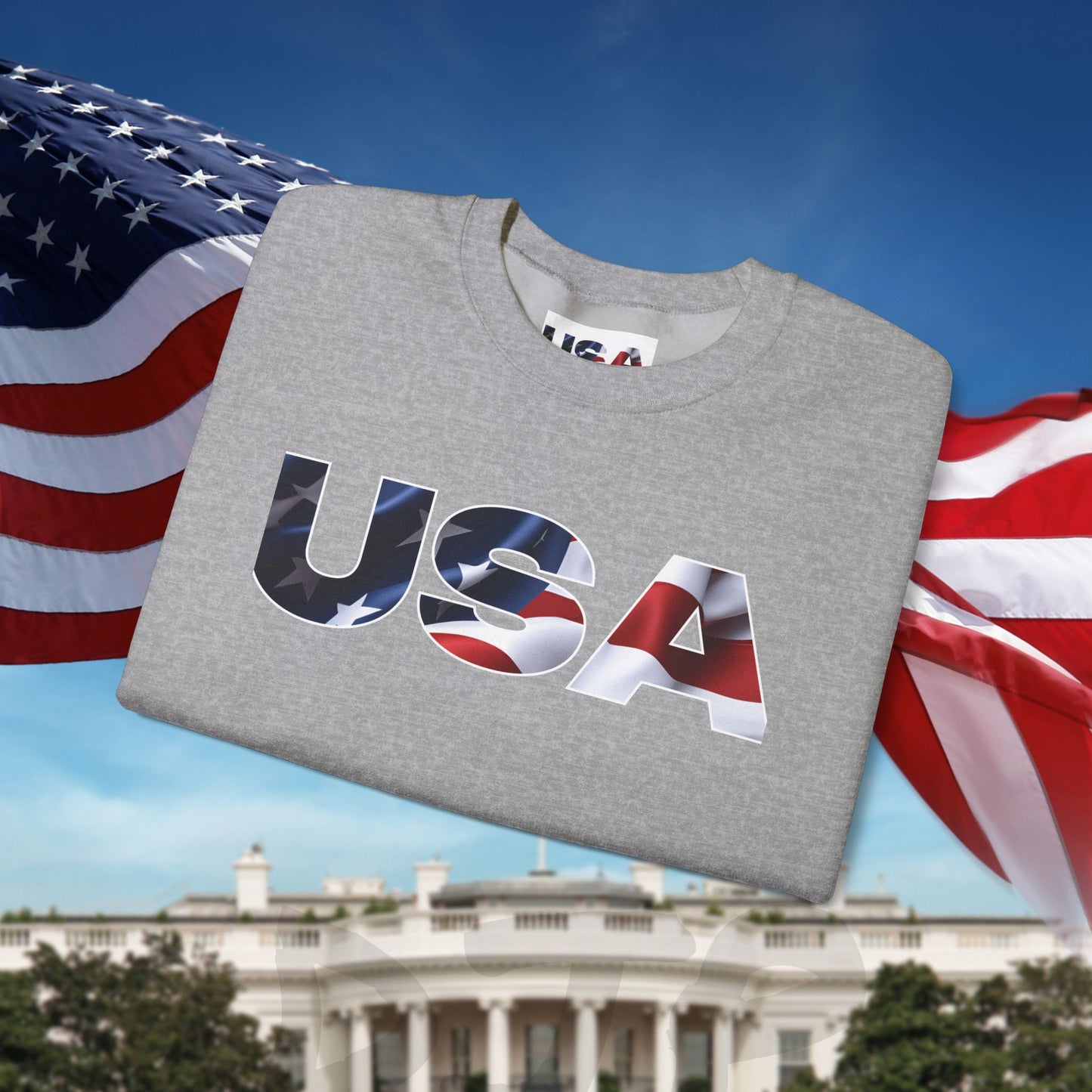 ๐บ๐ธ Patriotic ๐บ๐ธ USA ๐บ๐ธ Crewneck ๐บ๐ธ Sweatshirt ๐บ๐ธ Unisex ๐บ๐ธ Heavy Blend ๐บ๐ธ Sizes US S-5XL ๐บ๐ธ