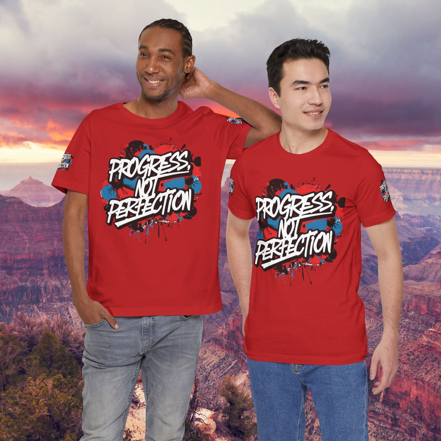 Progress Not Perfection - Motivational T-Shirt - Inspirational Fitness Tee - Unisex XS-4XL