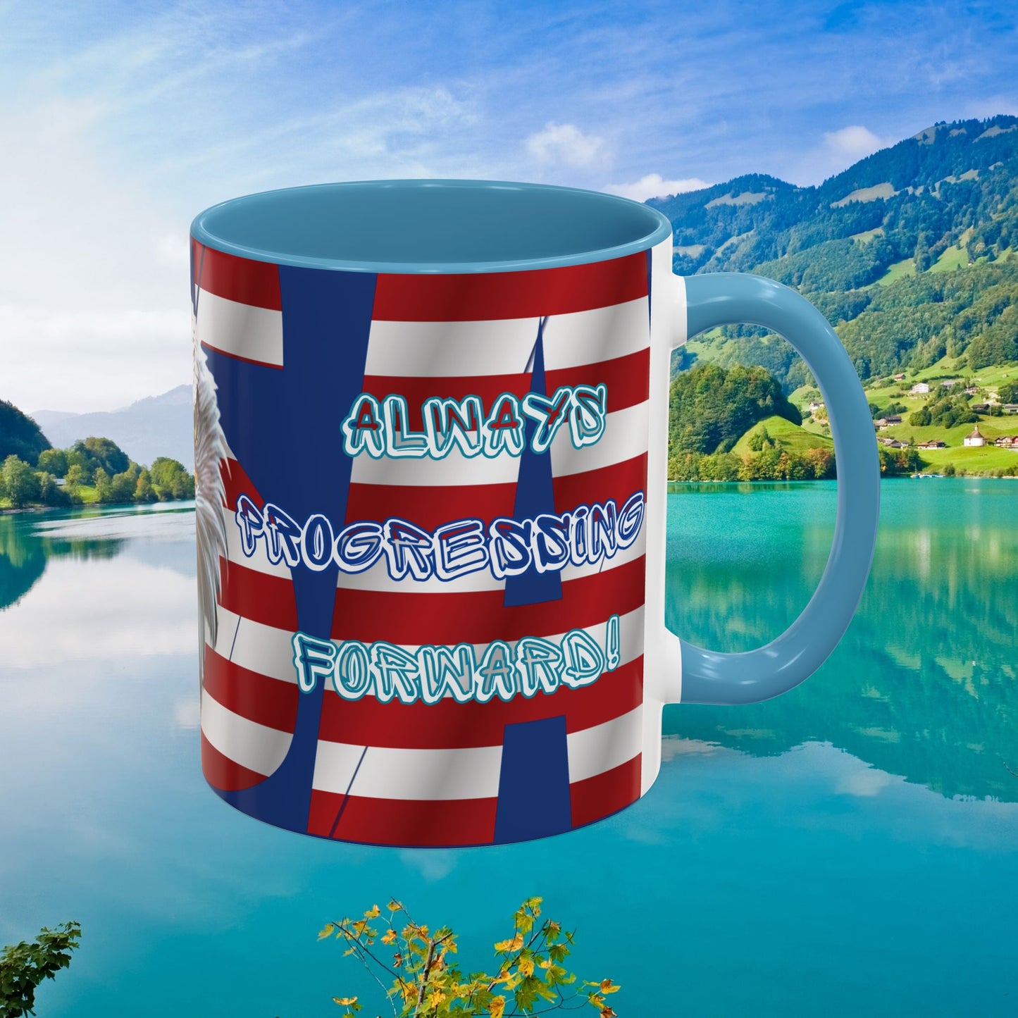 πΊπΈ Eye-Catching πΊπΈ Patriotic πΊπΈ Bald Eagle πΊπΈ Red White & Blue πΊπΈ USA πΊπΈ Accent Coffee Mug πΊπΈπΊπΈ 11oz & πΊπΈ 15oz πΊπΈ Sizes πΊπΈ 8 Color Options πΊπΈ Red πΊπΈ Black πΊπΈ Light Blue πΊπΈ Yellow πΊπΈ Orange πΊπΈ Navy πΊπΈ Pink πΊπΈ Purple