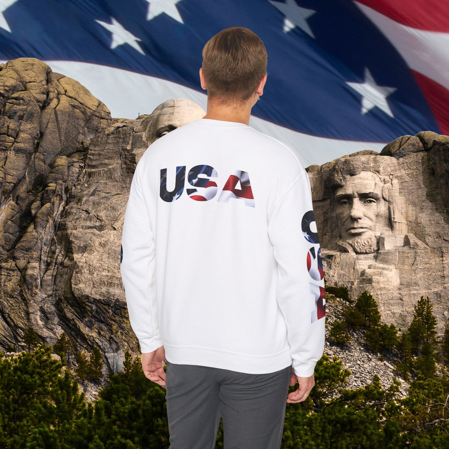 ๐บ๐ธ Patriotic ๐บ๐ธ USA ๐บ๐ธ Crewneck ๐บ๐ธ Sweatshirt ๐บ๐ธ Unisex ๐บ๐ธ Heavy Blend ๐บ๐ธ Sizes US S-5XL ๐บ๐ธ