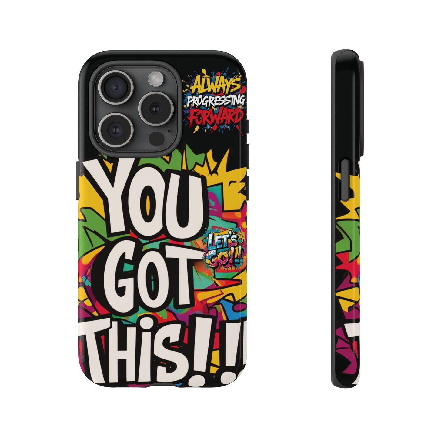 Vibrant Motivational Tough Cell Phone Cases