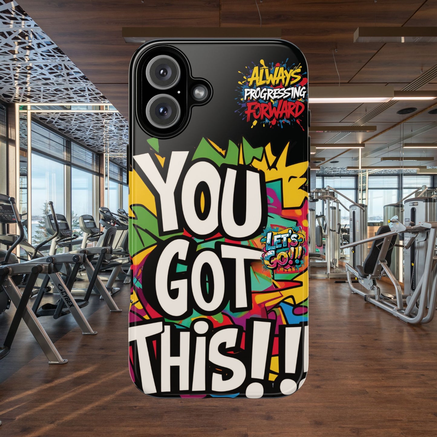 Vibrant Motivational Tough Cell Phone Cases
