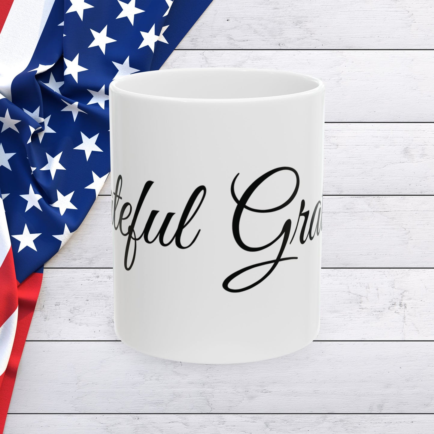 Grateful Graphic Mug - Perfect Gift for Thanksgiving or any holiday or special occasion - Inspirational Coffee Mug - Thanksgiving Decor - Holiday Celebration Gift - Appreciation Gift - Christmas Gift -