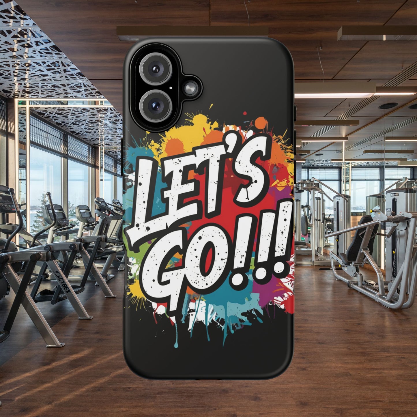π₯Phone Case π₯ Colorful π₯ Let's Go! π₯ Tough Phone Case π₯ Vibrant Design π₯ iPhones 15 & 16 π₯ Birthday Gift π₯