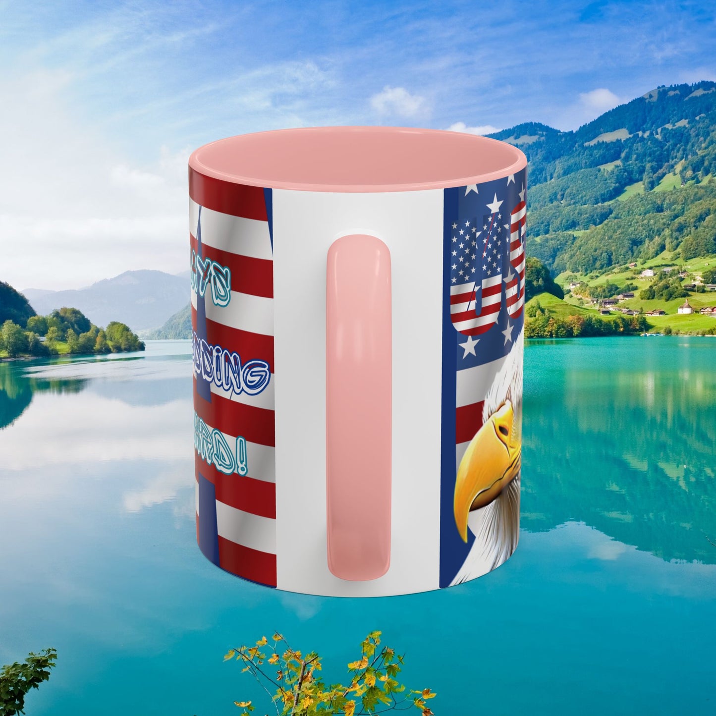 πΊπΈ Eye-Catching πΊπΈ Patriotic πΊπΈ Bald Eagle πΊπΈ Red White & Blue πΊπΈ USA πΊπΈ Accent Coffee Mug πΊπΈπΊπΈ 11oz & πΊπΈ 15oz πΊπΈ Sizes πΊπΈ 8 Color Options πΊπΈ Red πΊπΈ Black πΊπΈ Light Blue πΊπΈ Yellow πΊπΈ Orange πΊπΈ Navy πΊπΈ Pink πΊπΈ Purple