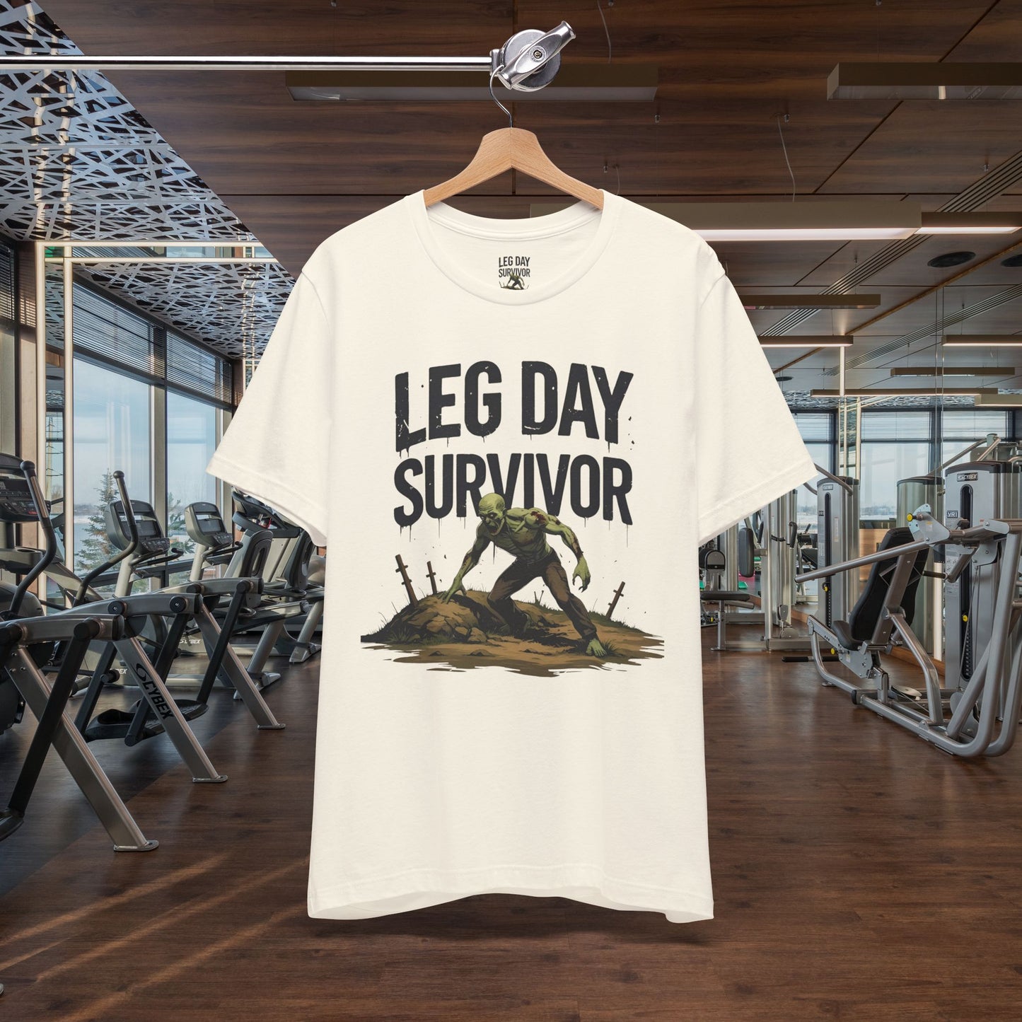 Leg Day Survivor Tee, Fitness Shirt, Workout Apparel, Gym Gift, Unisex Graphic Tee