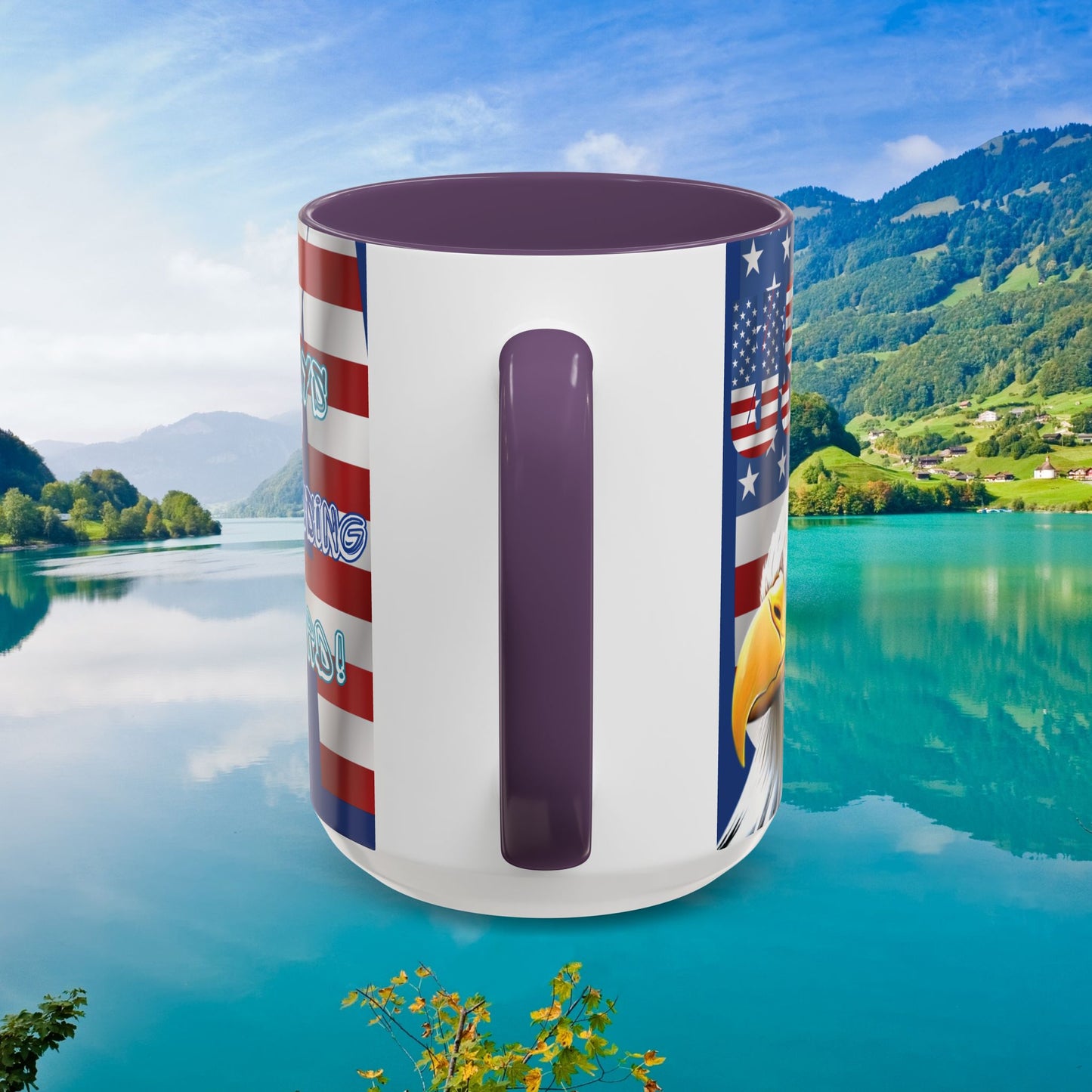 πΊπΈ Eye-Catching πΊπΈ Patriotic πΊπΈ Bald Eagle πΊπΈ Red White & Blue πΊπΈ USA πΊπΈ Accent Coffee Mug πΊπΈπΊπΈ 11oz & πΊπΈ 15oz πΊπΈ Sizes πΊπΈ 8 Color Options πΊπΈ Red πΊπΈ Black πΊπΈ Light Blue πΊπΈ Yellow πΊπΈ Orange πΊπΈ Navy πΊπΈ Pink πΊπΈ Purple